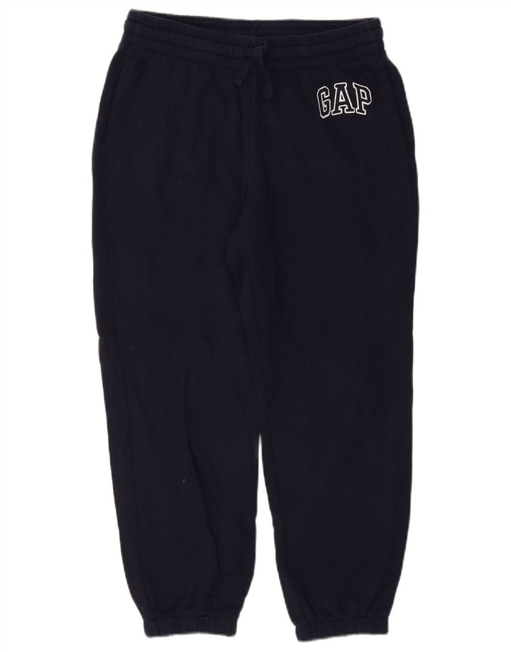 Gap Mens Crop Tracksuit Trousers Joggers Medium Navy Blue Cotton