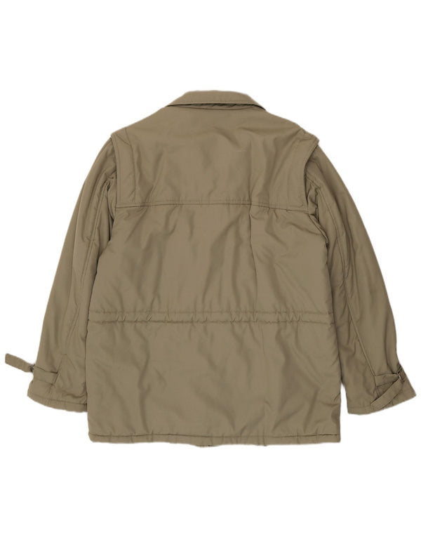 Giacca imbottita da uomo Canda IT 54 2XL Poliestere kaki