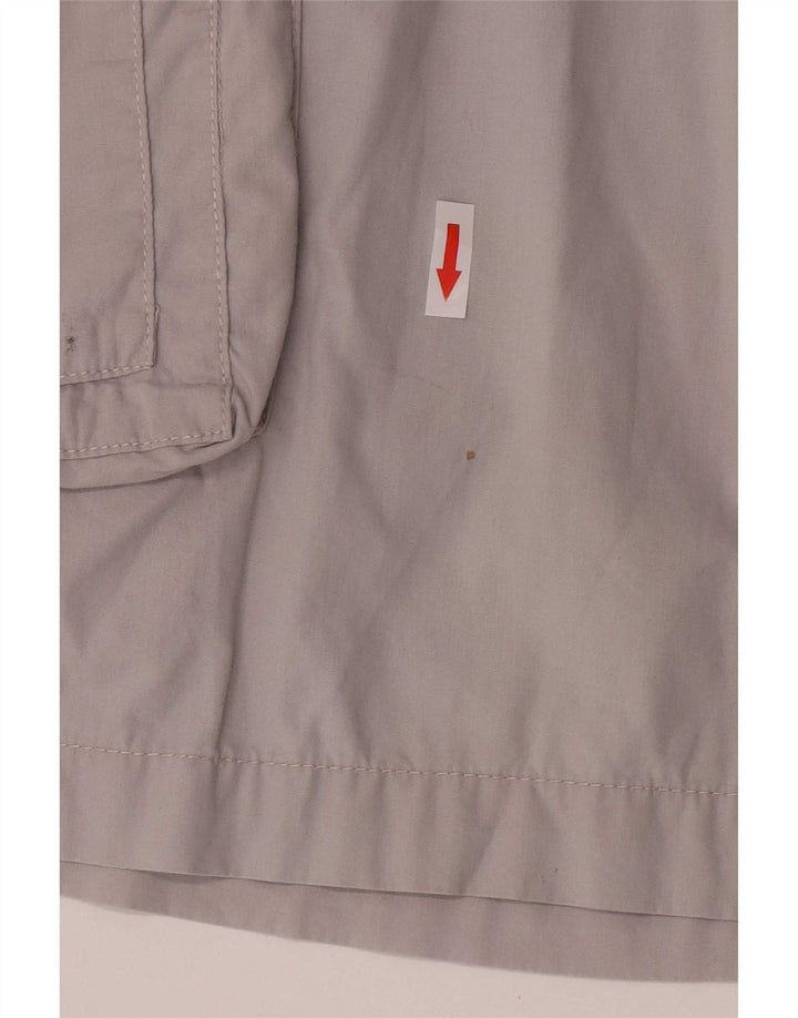 Мужские шорты-карго Marks & Spencer Blue Harbour W36, большие, серые, хлопковые