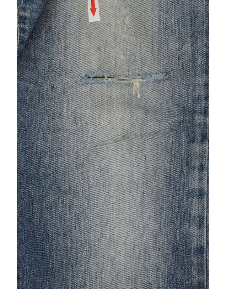 CALVIN KLEIN Jeans slim invecchiati da uomo W34 L30 Blu