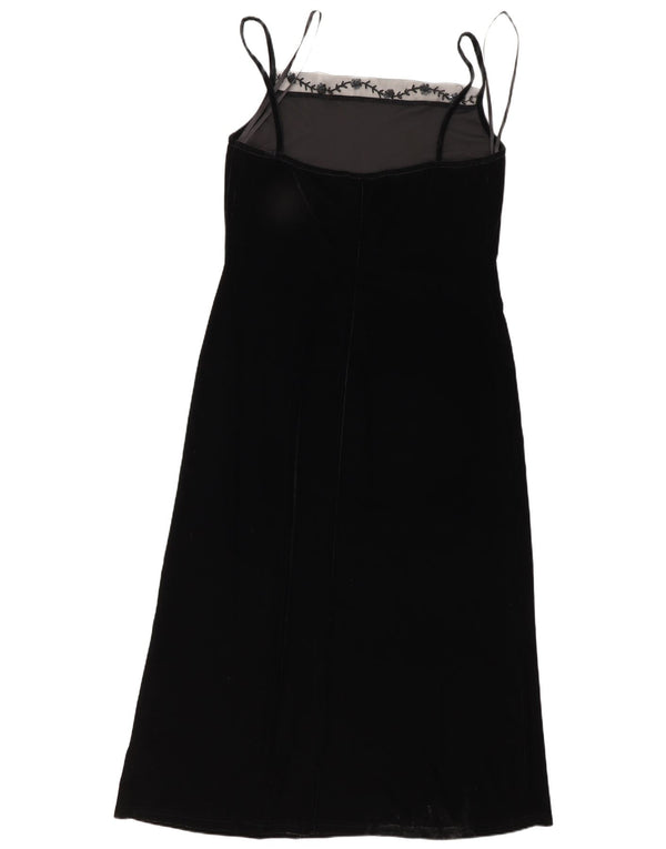 Opera By Richards Γυναικείο Αμάνικο Maxi Φόρεμα UK 16 Large Black Polyester