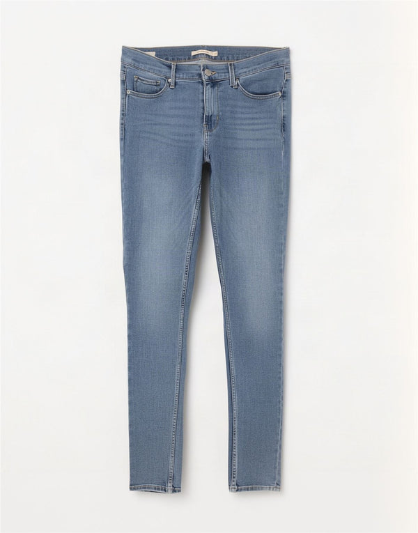 Женские джинсы Levi's 710 Super Skinny W29 L32 синие, хлопок