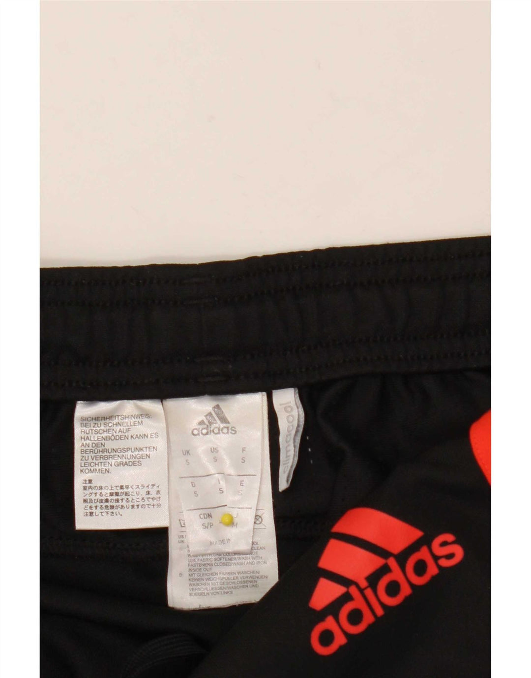 Adidas Pantalon de survêtement Climacool pour homme Petit Noir Polyester