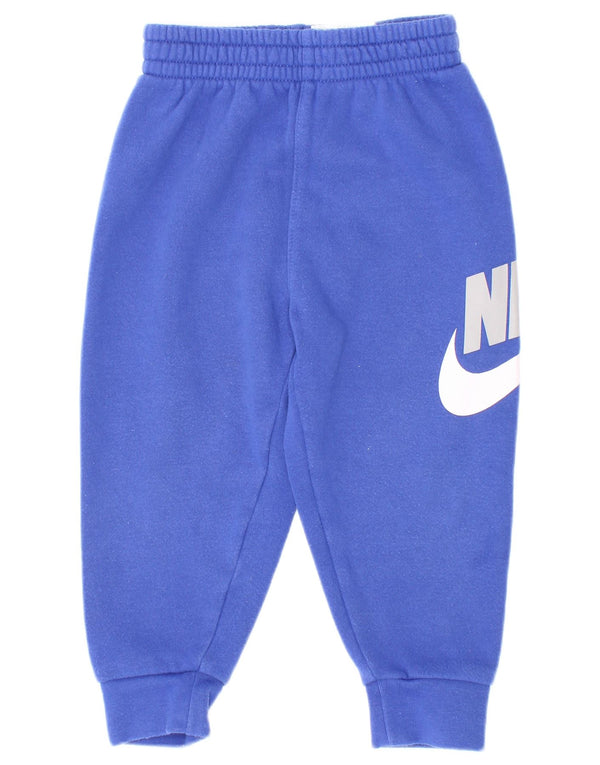 Pantalon de survêtement Nike Graphic Joggers pour bébé garçon 18-24 mois en coton bleu