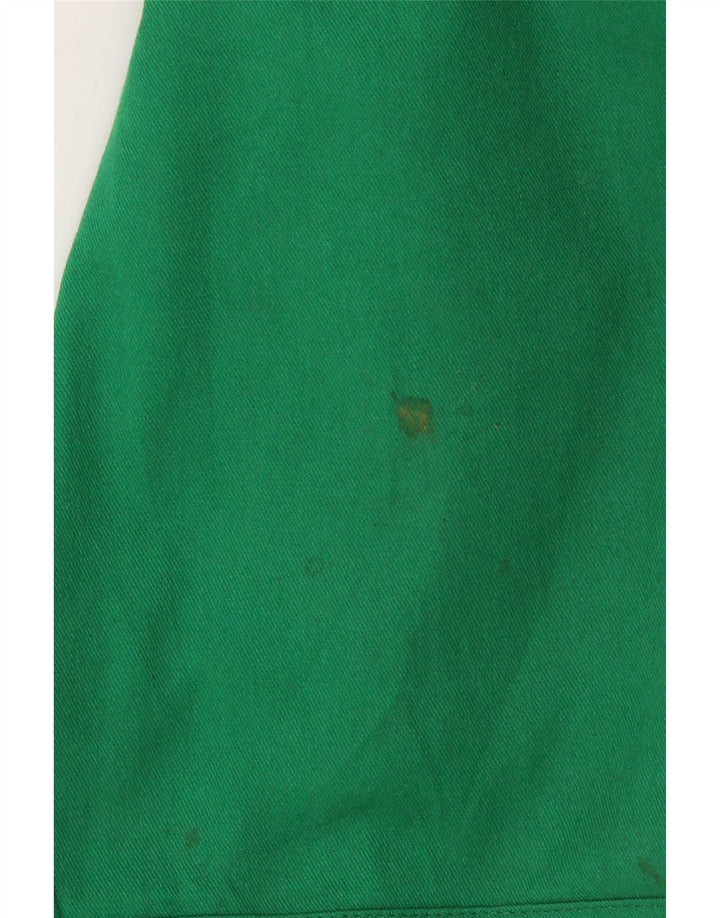 Calças cargo retas masculinas Dickies W44 L32 poliéster verde