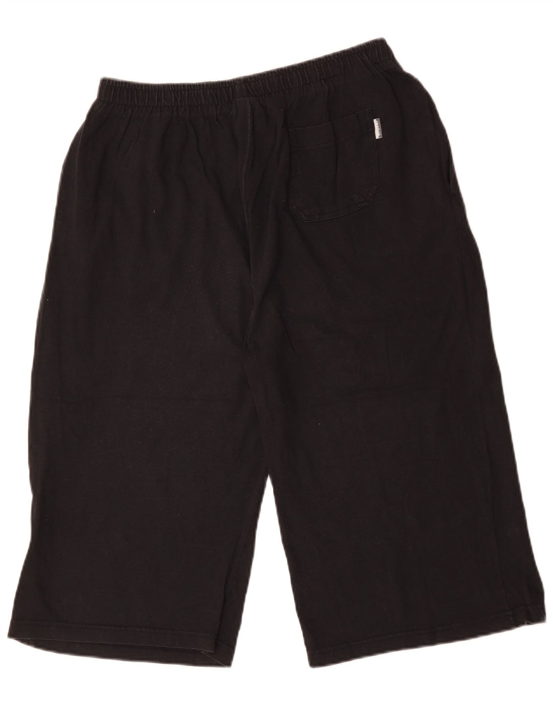 Reebok Mens Bermuda Sport Shorts XL Black Cotton