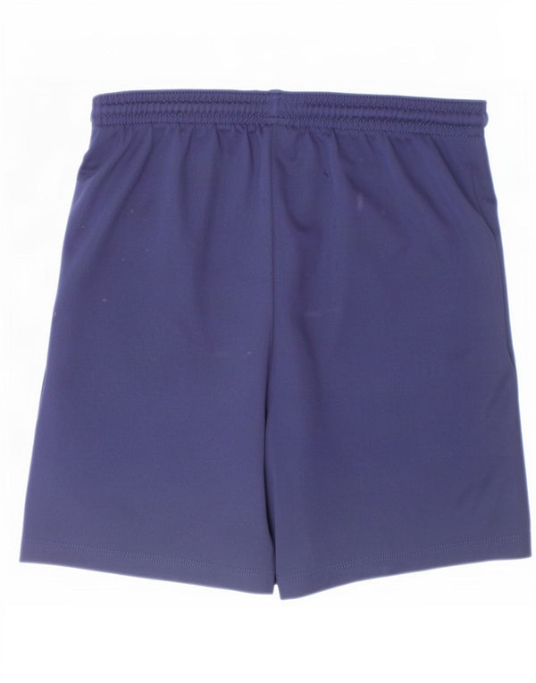 Pantaloncini sportivi Nike da ragazzo Dri Fit 10-11 anni medio blu navy poliestere