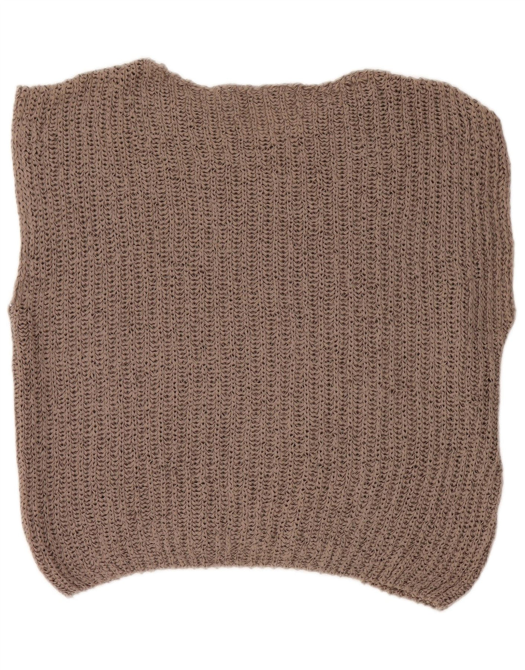 Zara Womens Oversized Vest Tank Top UK 10 Small Beige