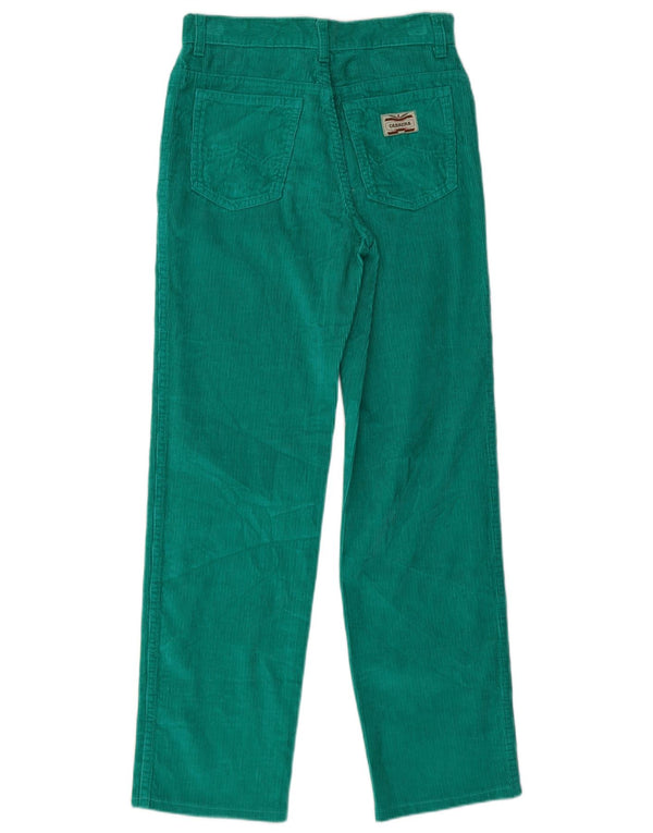 Pantaloni drepti din velur pentru fete Carrera 13-14 ani L24 L27 Bumbac verde