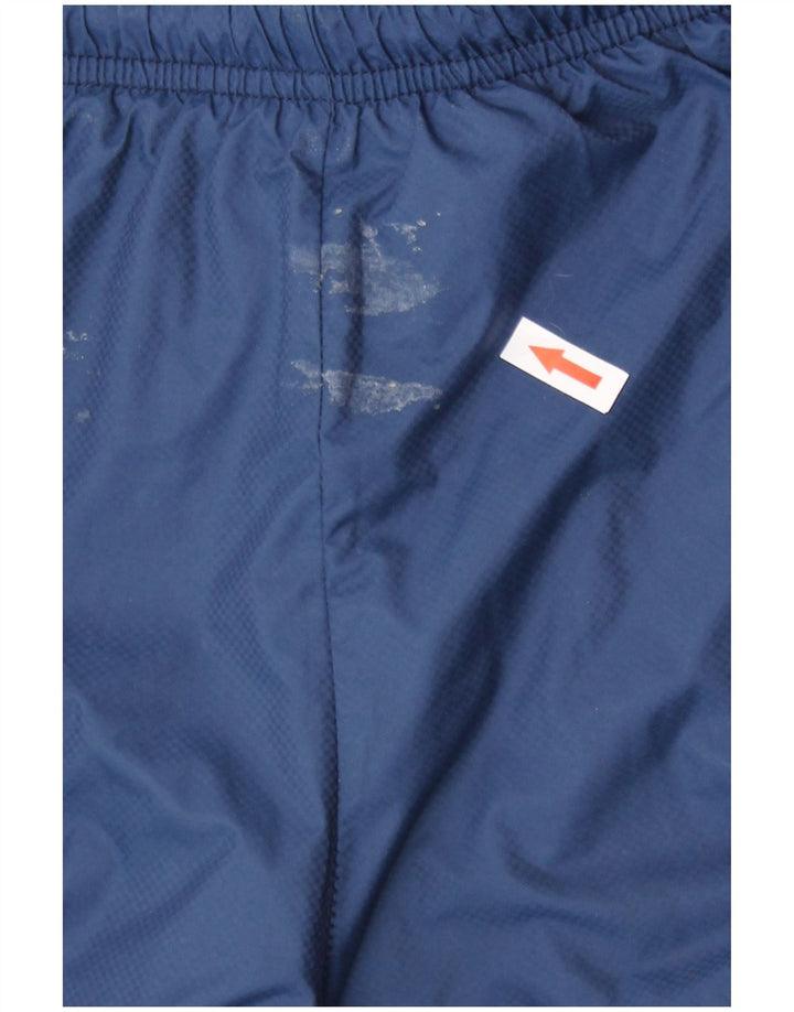 Pantaloni da tuta da uomo Adidas Large in nylon blu navy