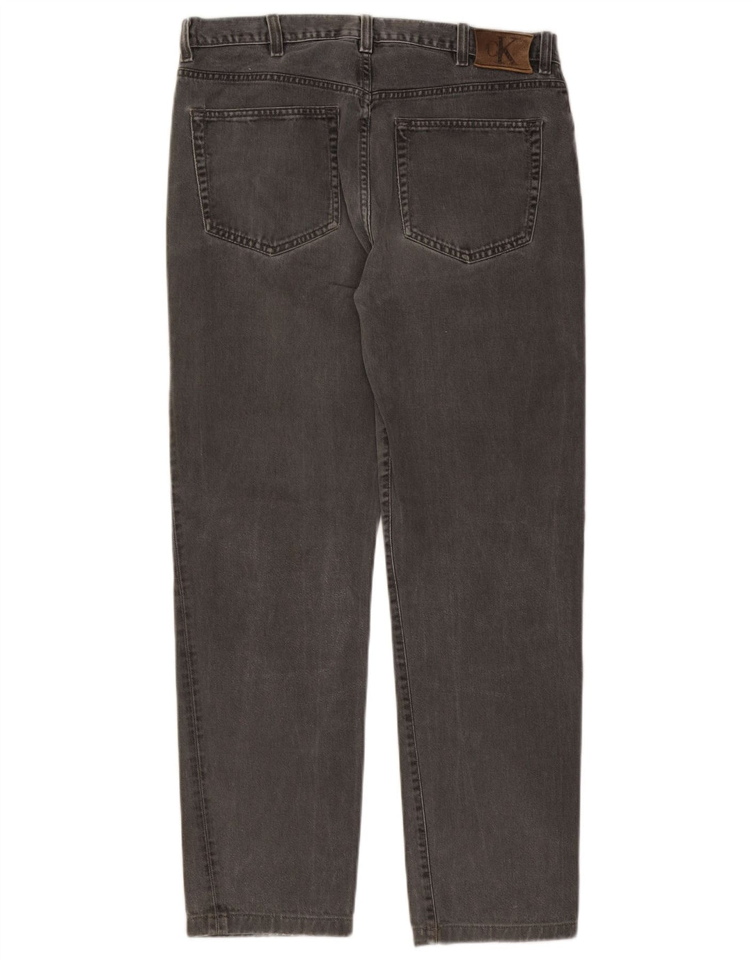 Calvin Klein Herren Straight Jeans W34 L30 Grau