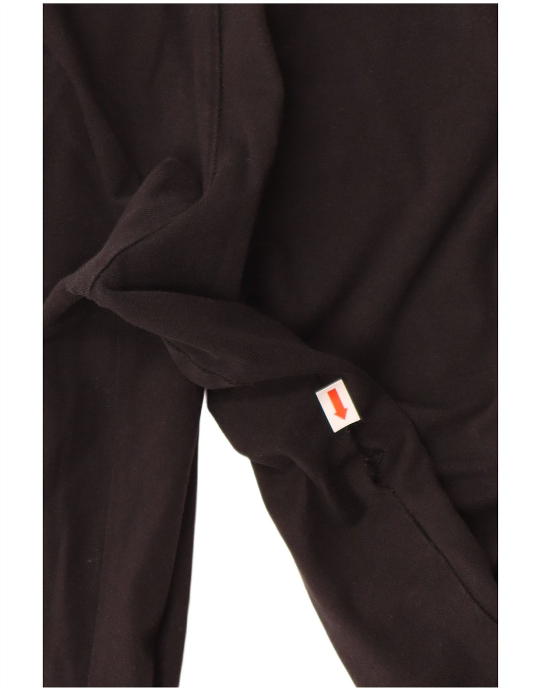 ADIDAS Womens Leggings UK 12 Medium  Black Cotton