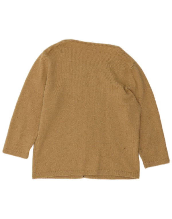 Marks & Spencer Jersey con Cuello Barco para Mujer UK 46 Large Beige