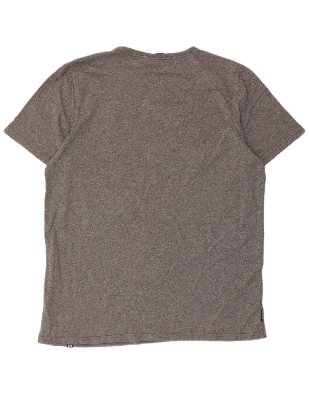 Animal Mens Graphic T-Shirt Top Large Grey Cotton