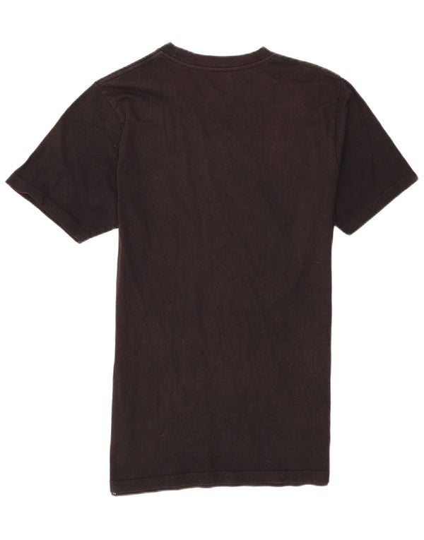 Hurley Mens Premium Fit Graphic T-Shirt Top Medium Black Cotton