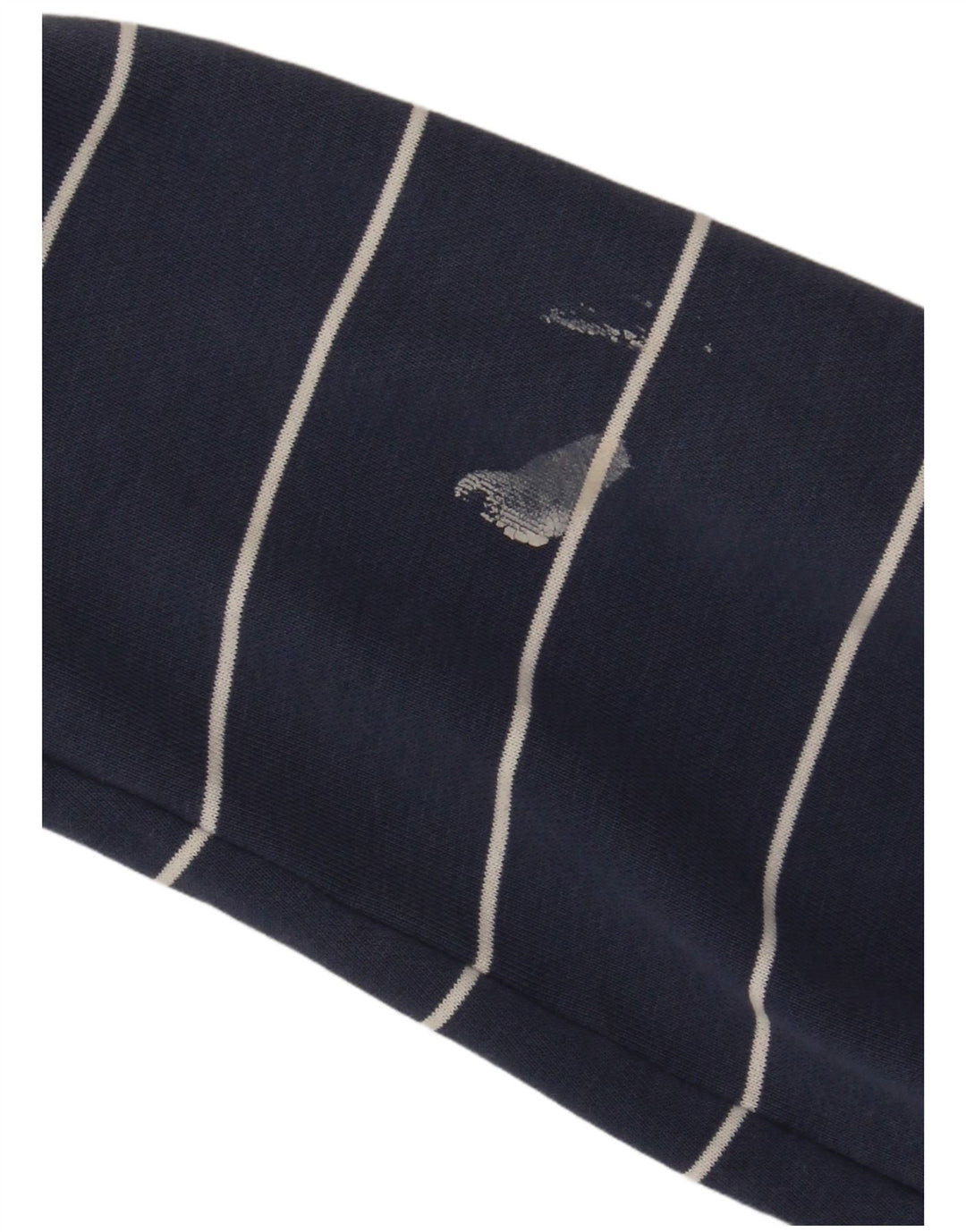 Puma Mens Hoodie Jumper Large Navy Blue Striped