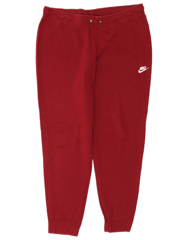 Nike Pantalon de survêtement pour femme Joggers UK 18 XL Rouge Coton