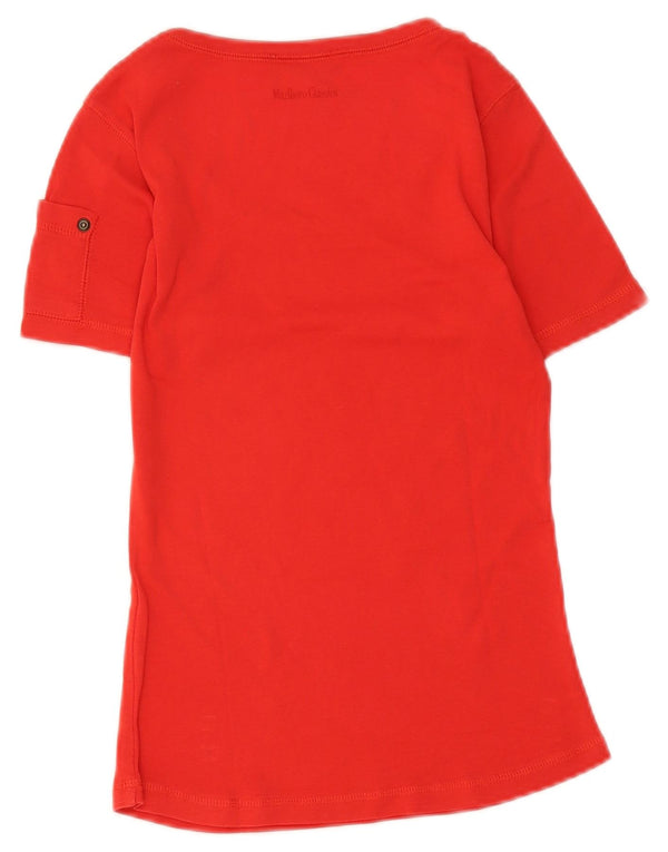 Camiseta Marlboro Classics Meninas 13-14 Anos XL Vermelho