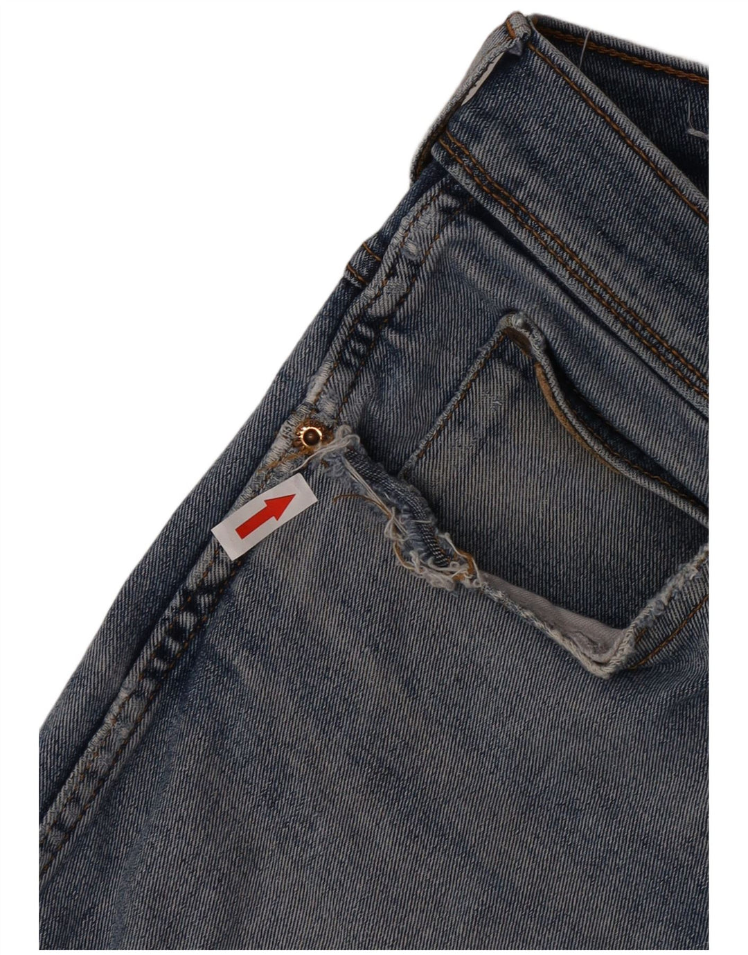 Wrangler Mens Texas Straight Jeans W32 L30 Blue Cotton