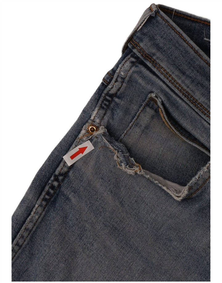Wrangler Mens Texas Straight Jeans W32 L30 Blue Cotton