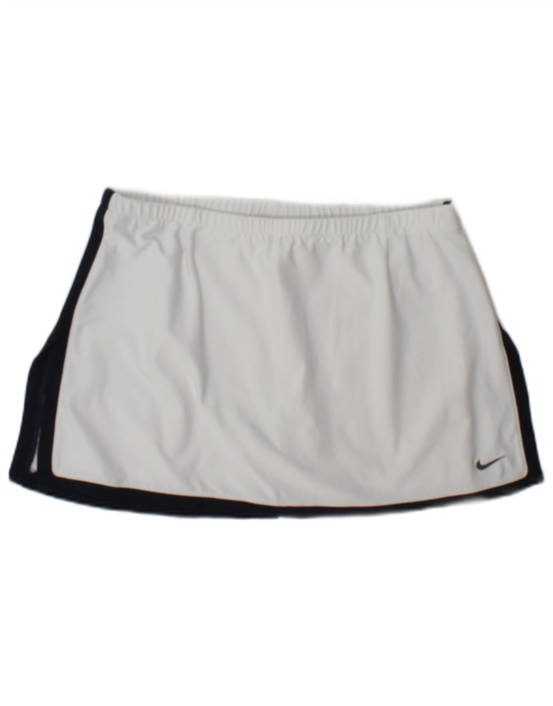 Nike Womens Mini Tennis Skirt US 8/10 Medium White Colourblock Polyester