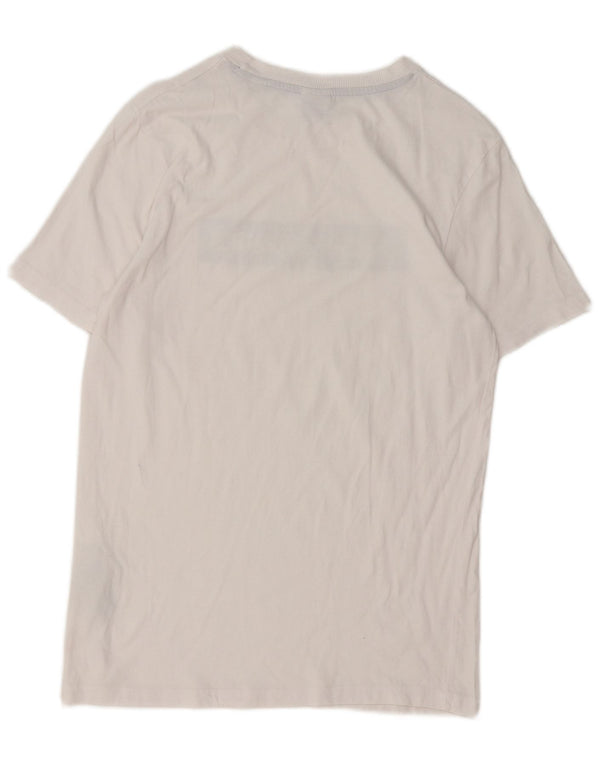 Jack & Jones T-Shirt Graphique Homme Grand Blanc Coton