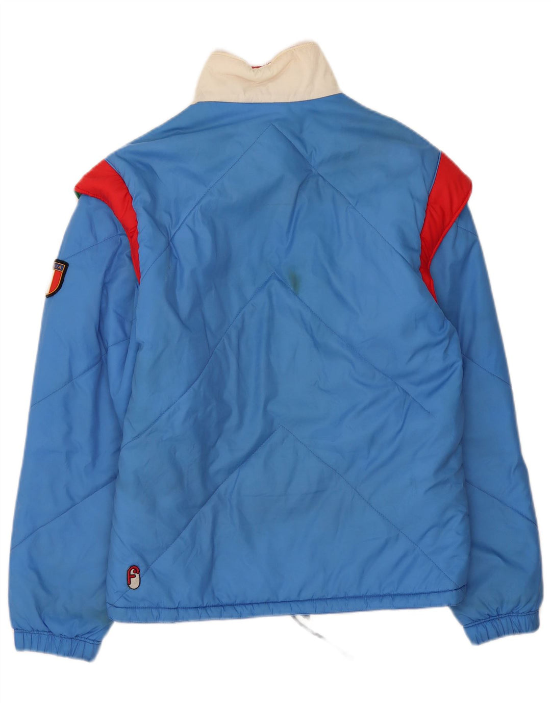 Giacca imbottita da uomo La Font IT 48 Blu medio Colourblock Poliammide