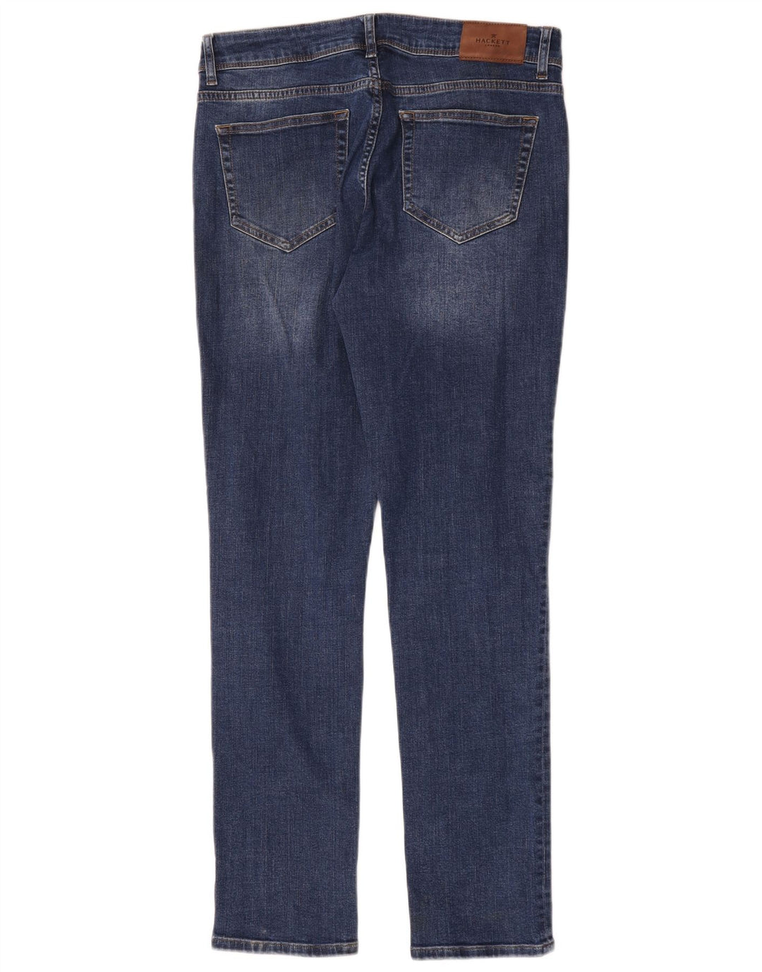 Hackett Womens Slim Jeans W32 L31 Blue Cotton