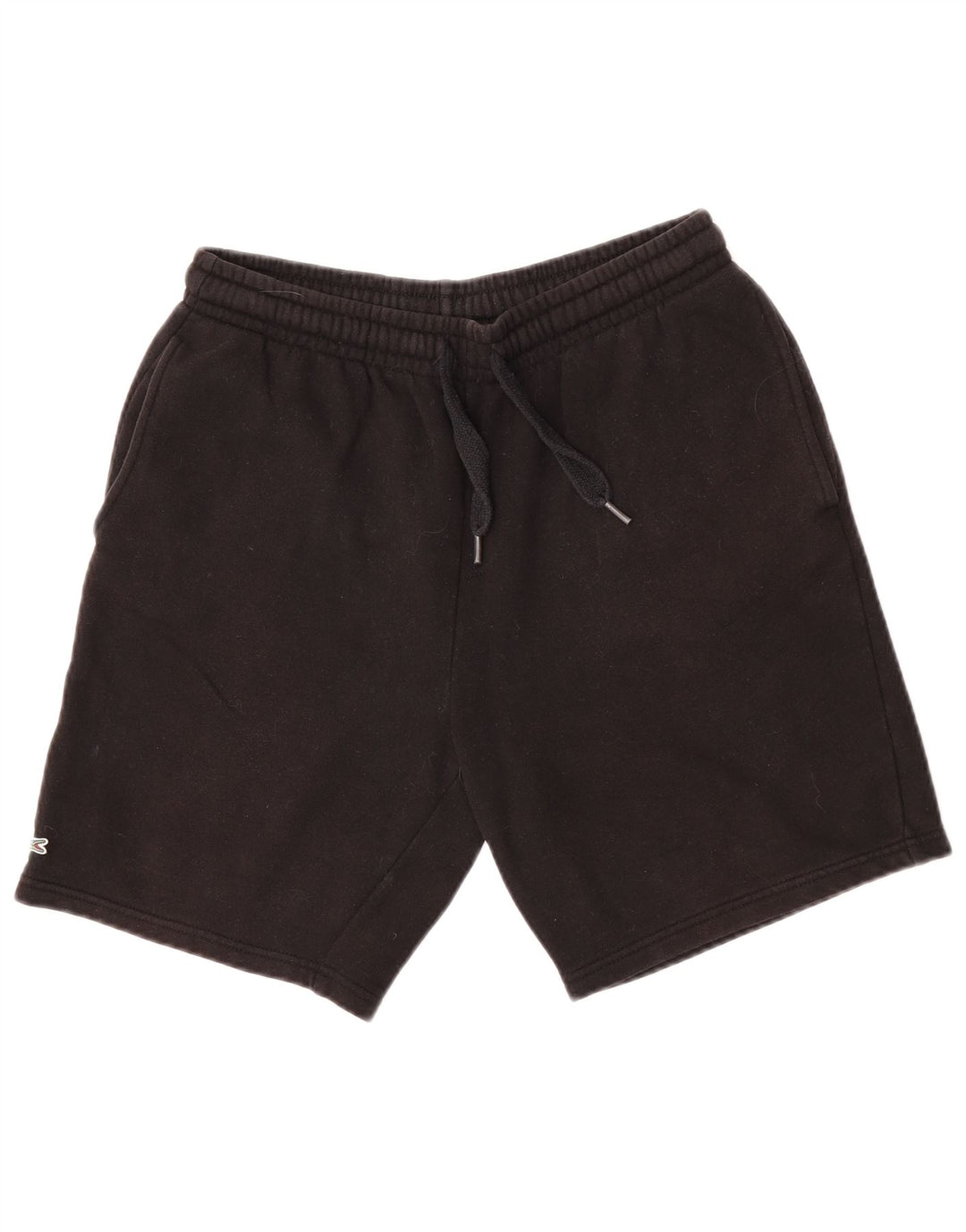 Lacoste Herre Regular Fit Sportshorts Størrelse 4 Medium Sort Bomuld