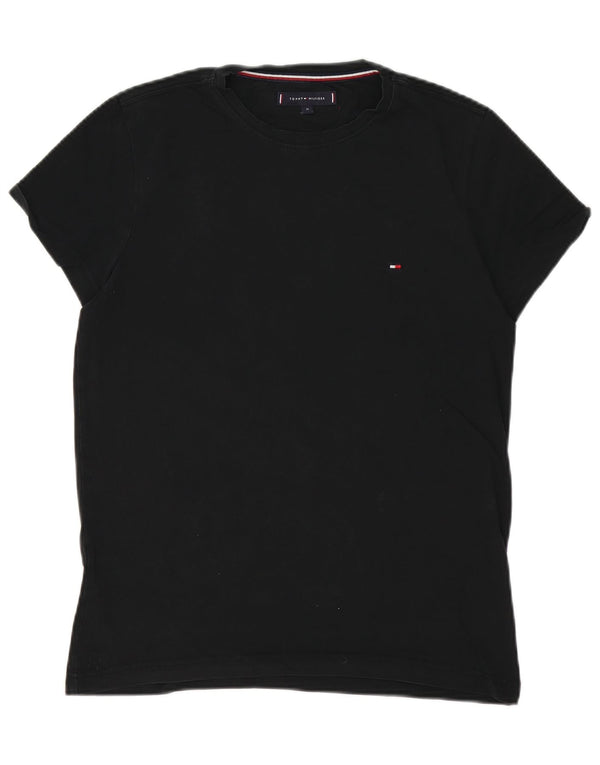 Camiseta Tommy Hilfiger Hombre Top Medium Negro Algodón