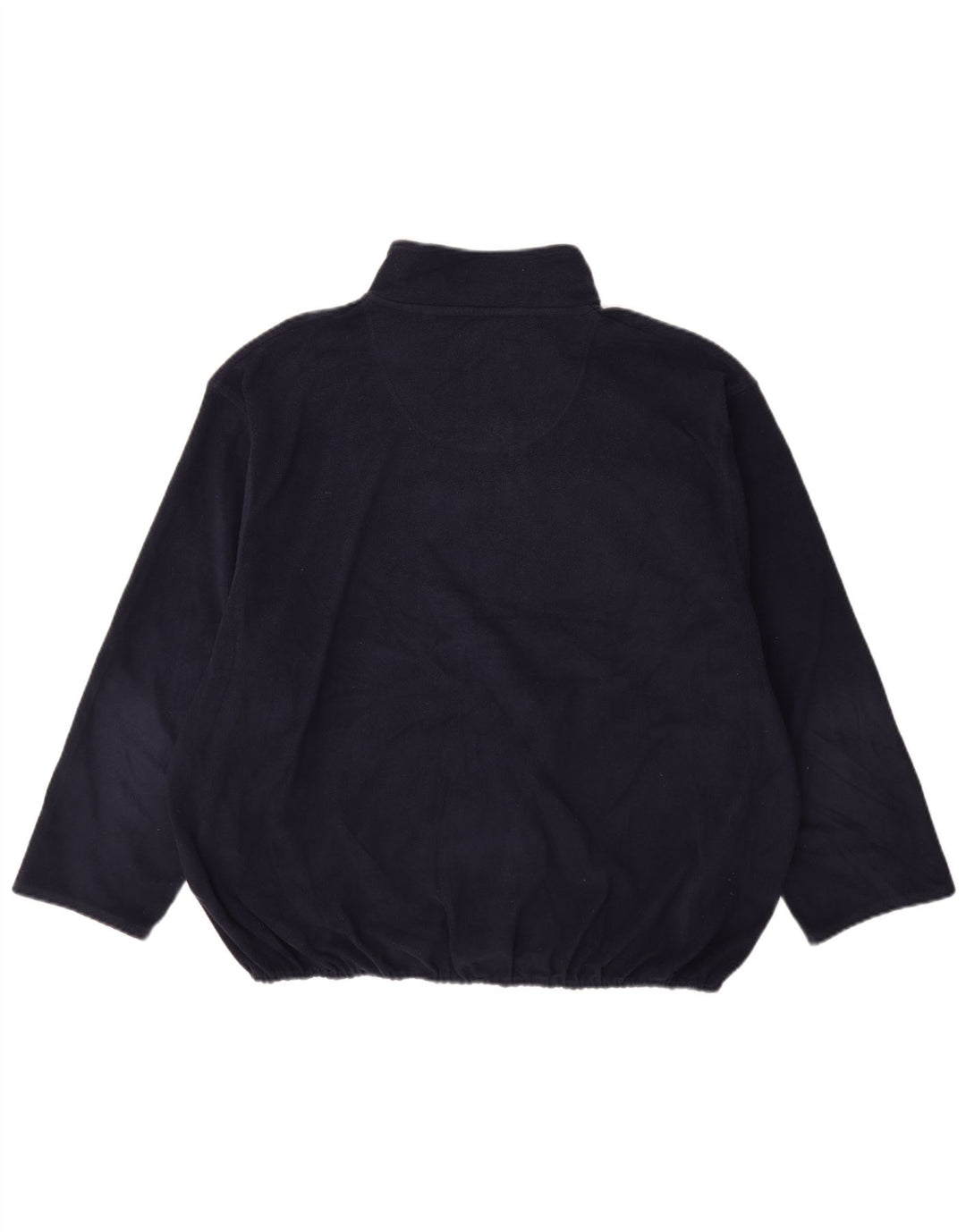 Canda Mens Zip Neck Fleece Jumper 3XL Navy Blue