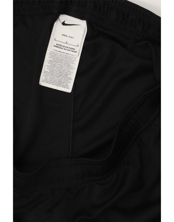 Nike Mens Liverpool Graphic Sport Shorts Large Black Colourblock Polyester