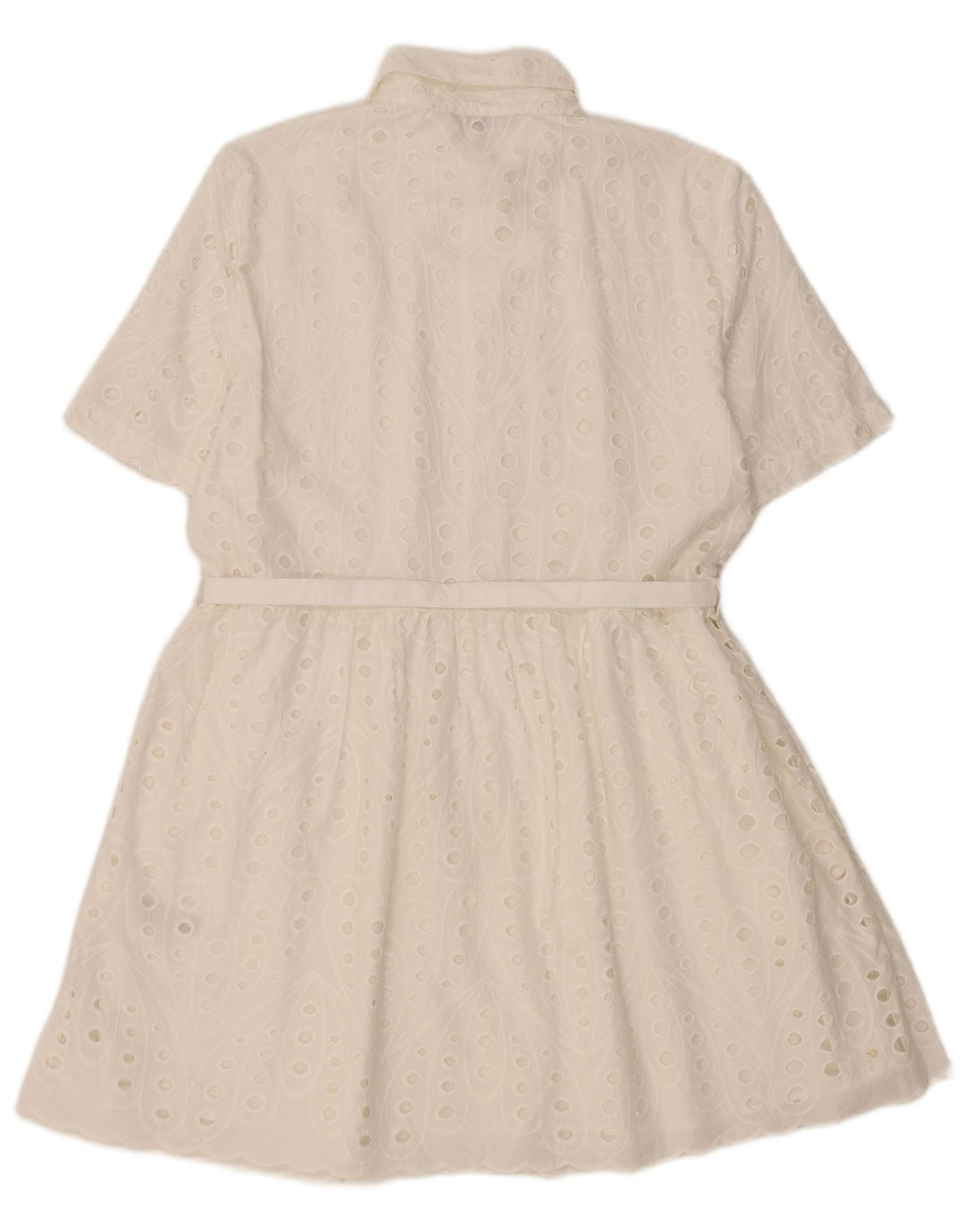 Zara Womens Shirt Dress UK 14 Medium White
