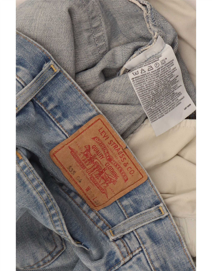 Levi's Mens 535 Bootcut Jeans W30 L32 Μπλε βαμβακερό