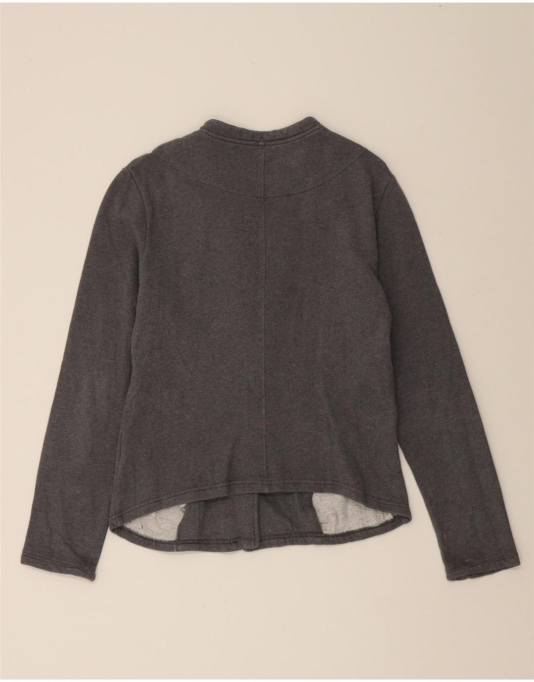 GUESS Womens Tracksuit Top Jacket UK 12 Medium Grey Cotton Vintage Guess and Second-Hand Guess from Messina Hembry 