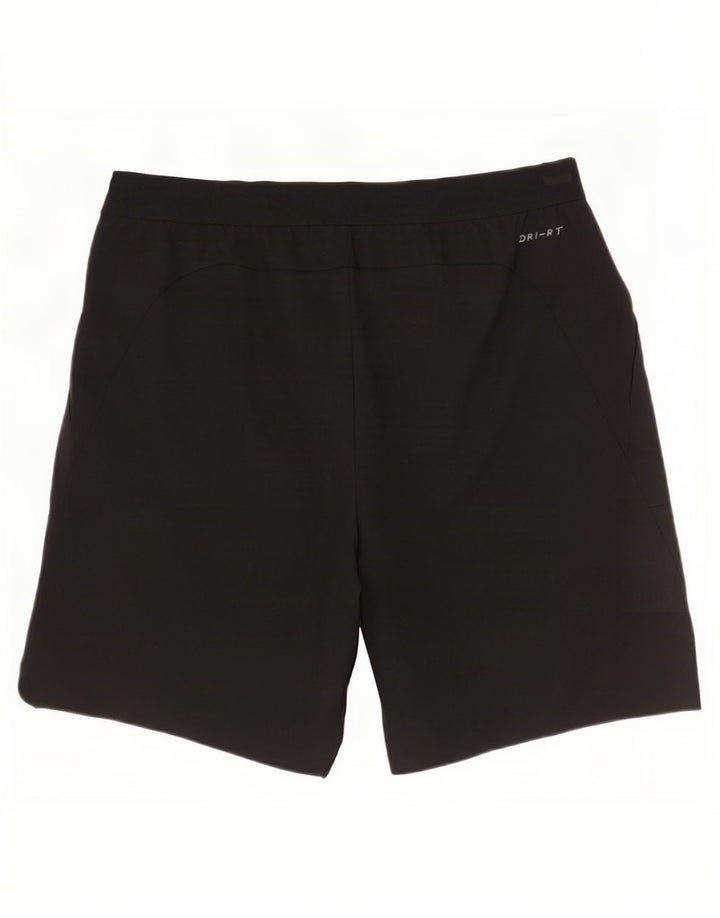 Nike Mens Dri Fit Cargo sportrövid középfekete poliészter