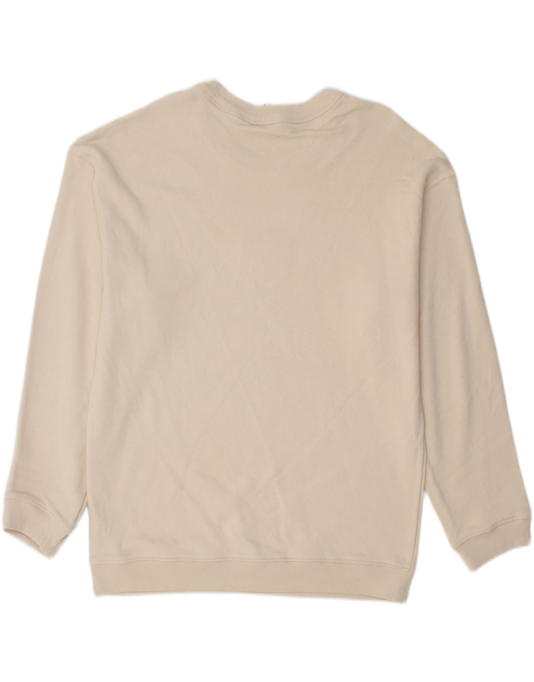 ADIDAS Mens Sweatshirt Jumper Medium White Cotton