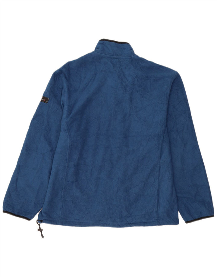 Izod Herren Fleecejacke UK 38 Mittelblaues Polyester