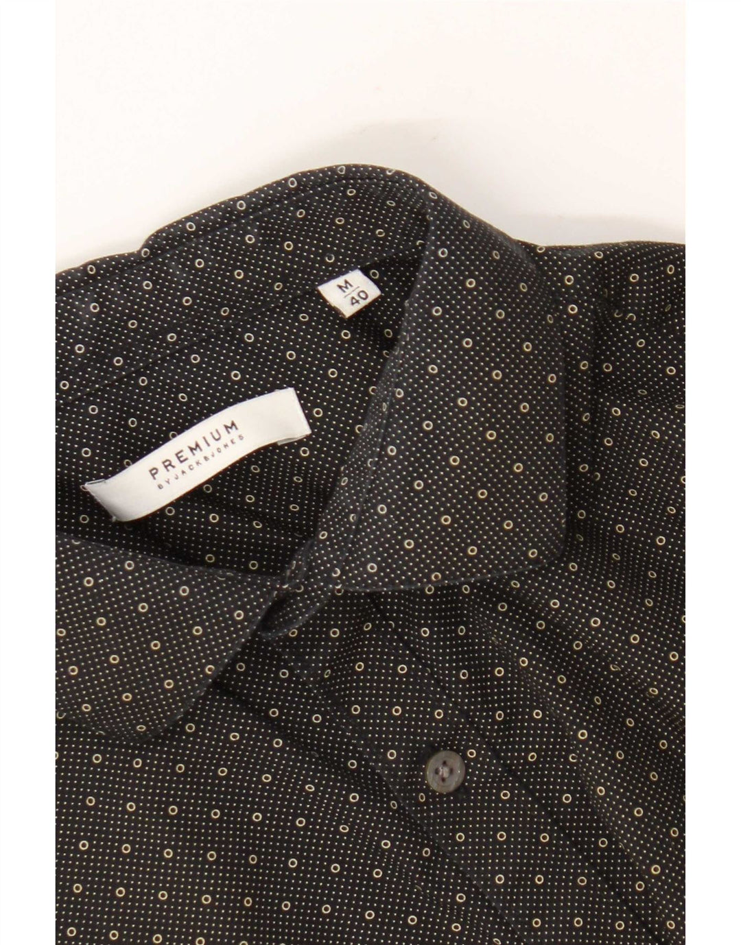 Jack & Jones Chemise Homme Taille 40 Medium Black Polka Dot