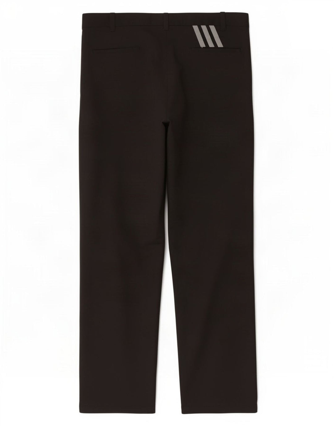 Pantaloni chino dritti da uomo Adidas W38 L29 poliestere nero