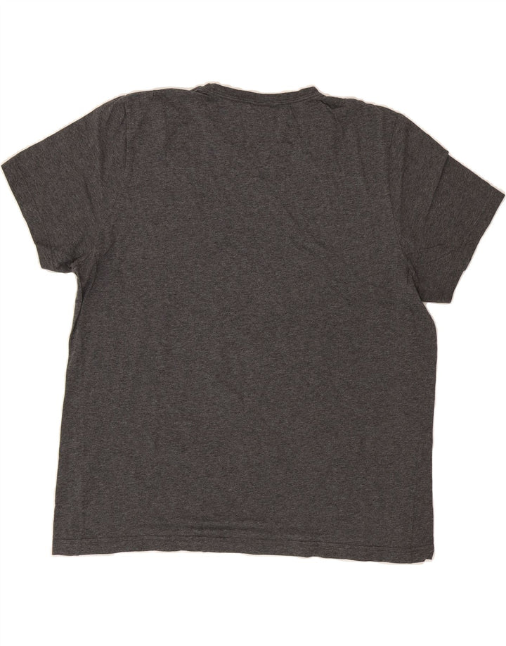 PUMA Mens Graphic T-Shirt Top 2XL Grey Flecked Vintage Puma and Second-Hand Puma from Messina Hembry 
