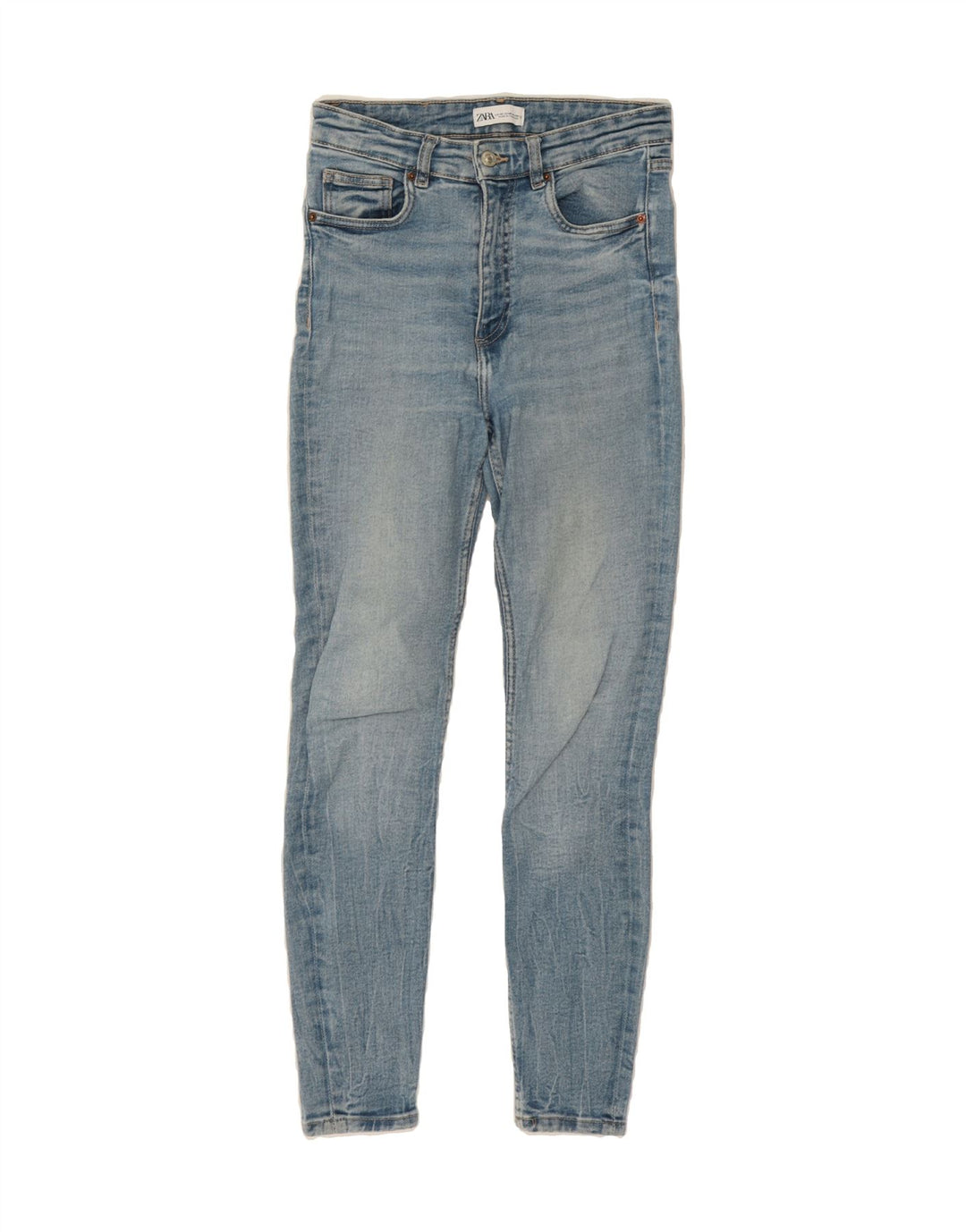 ZARA Womens Skinny Jeans EU 38 Medium W28 L28 Blue Vintage Zara and Second-Hand Zara from Messina Hembry 