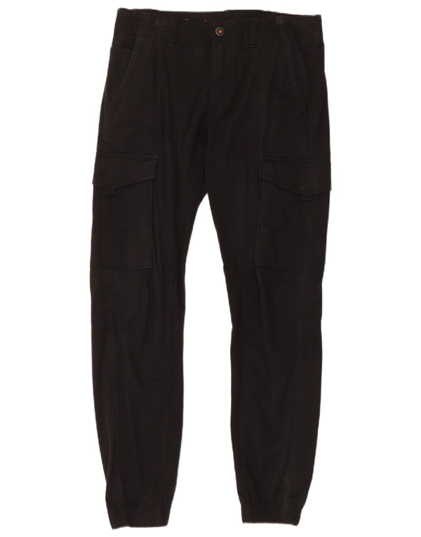 Jack & Jones Mens Joggers Cargo nadrág W30 L32 fekete