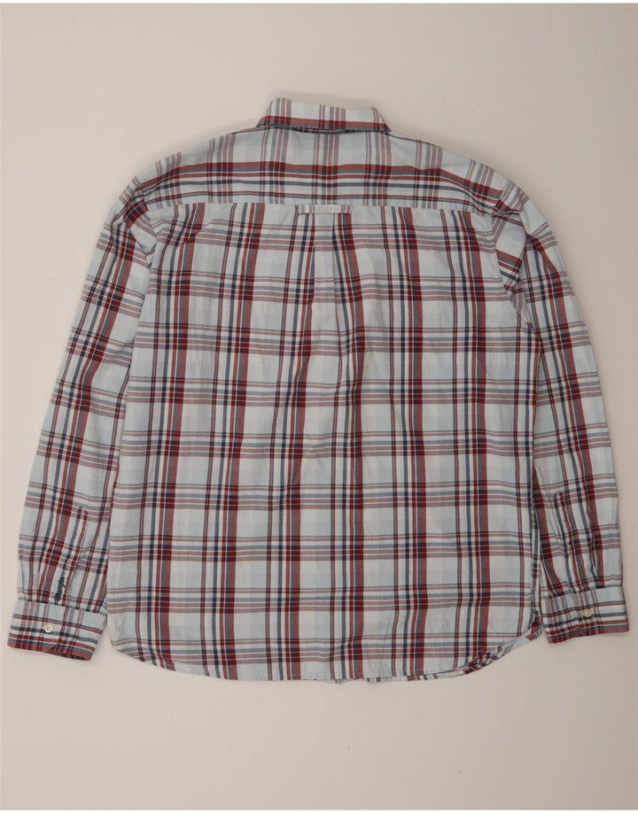 Camicia da uomo Wrangler XL in cotone a quadri blu