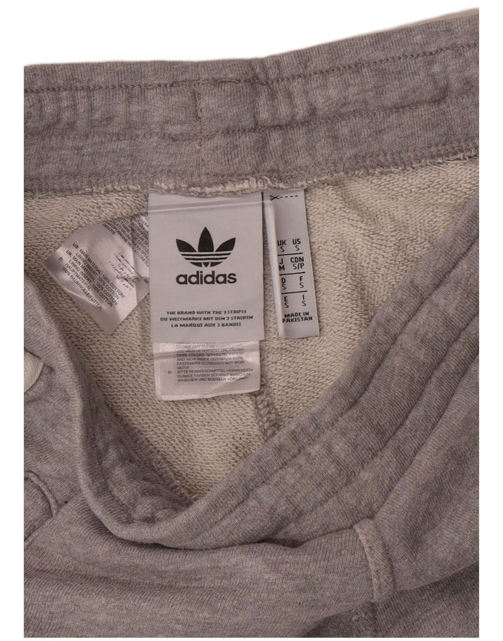 Adidas Mens Sport Shorts Small Grey Cotton