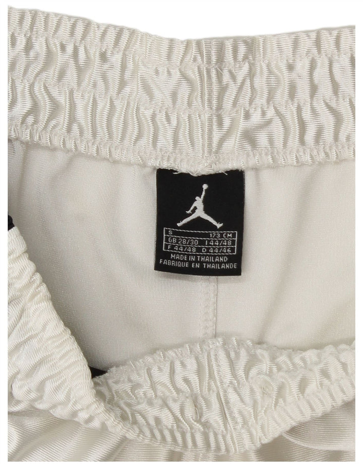Jordan Mens Sport Shorts Small White Colourblock Polyester