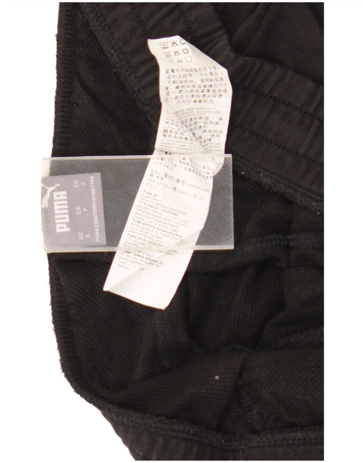 Puma Mens Cargo Tracksuit Trousers Joggers Small Black Cotton
