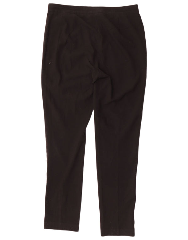Marks & Spencer Dame Slim Casual Bukser UK 12 Medium W32 L31 Sort