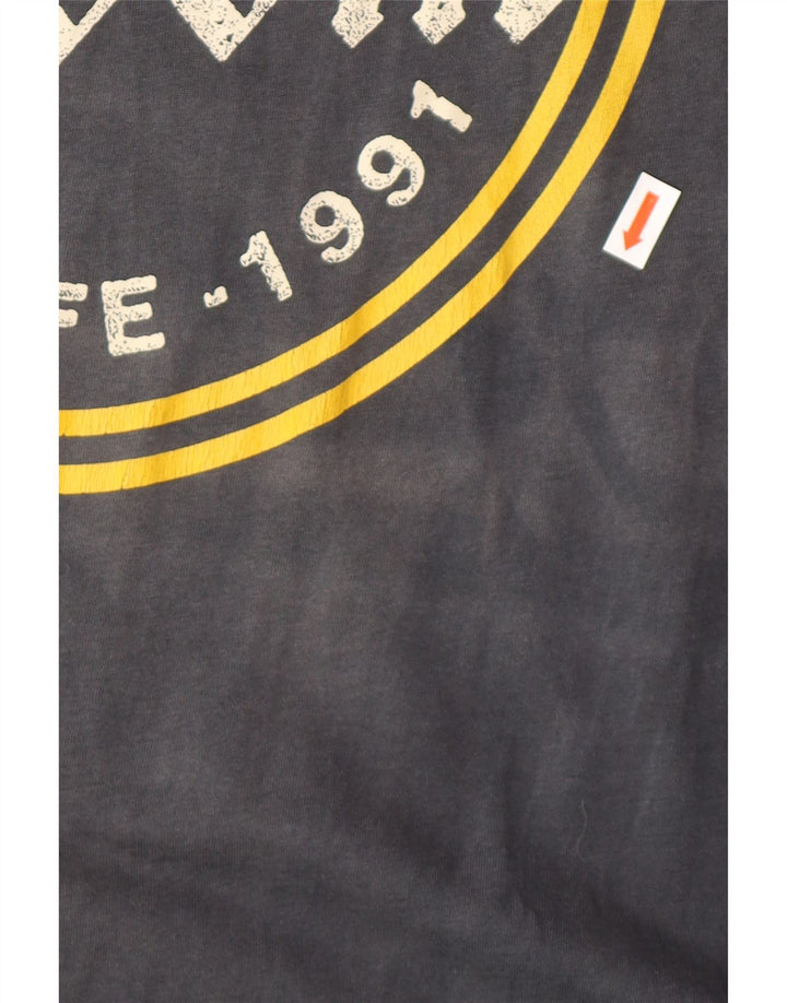 Volcom Herren-T-Shirt mit moderner Passform, Grafik, Größe S, Marineblau, Baumwolle