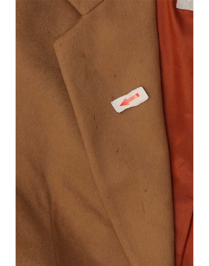 Michelle Γυναικείο Μπουφάν Blazer με 2 Κουμπιά IT 48 XL Μπεζ μαλλί